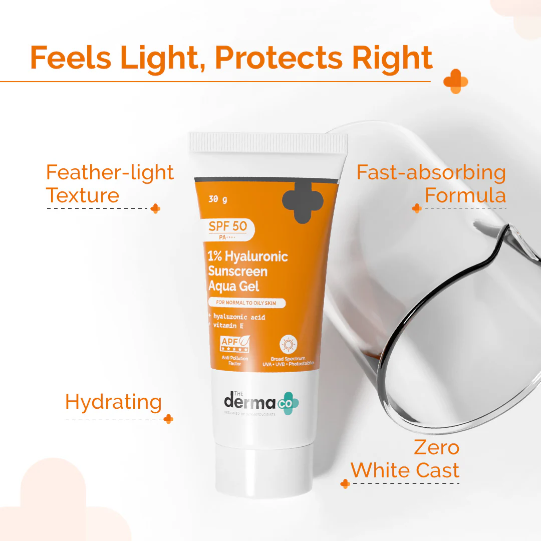 1% Hyaluronic Sunscreen Aqua Gel with SPF 50 & PA++++ - 30g - Image 7