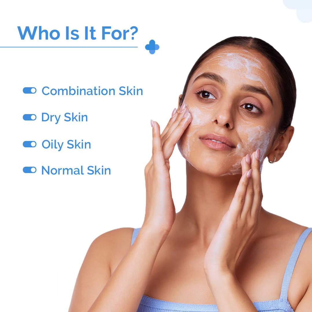 2% Salicylic Acid Gel Daily Face Wash - 80ml - Image 3
