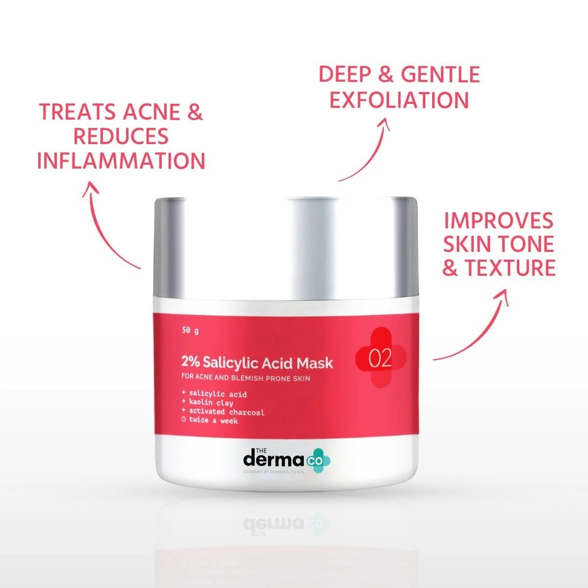 2% Salicylic Acid Mask - 50g - Image 3