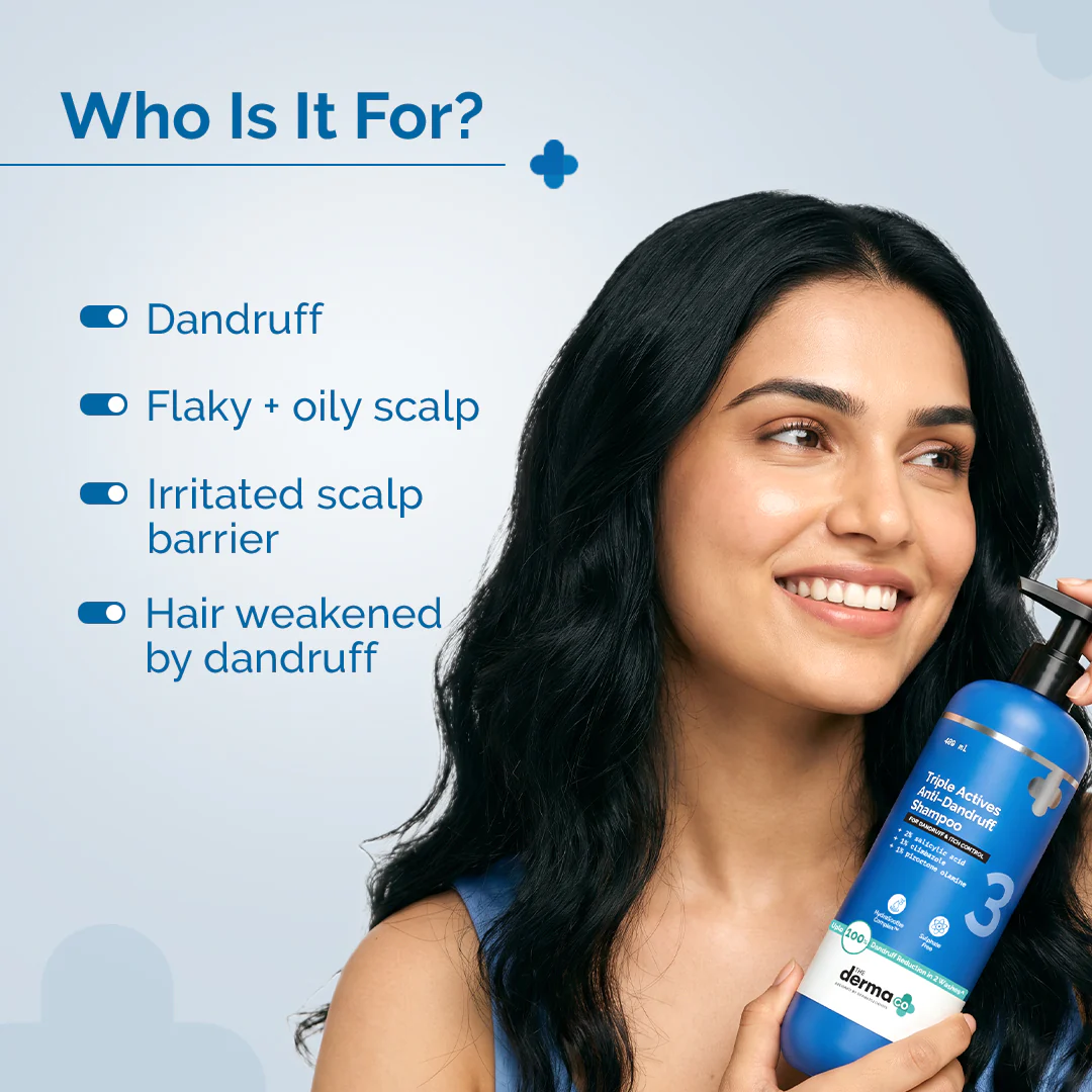 Triple Actives Anti-Dandruff Shampoo - 400ml - Image 7